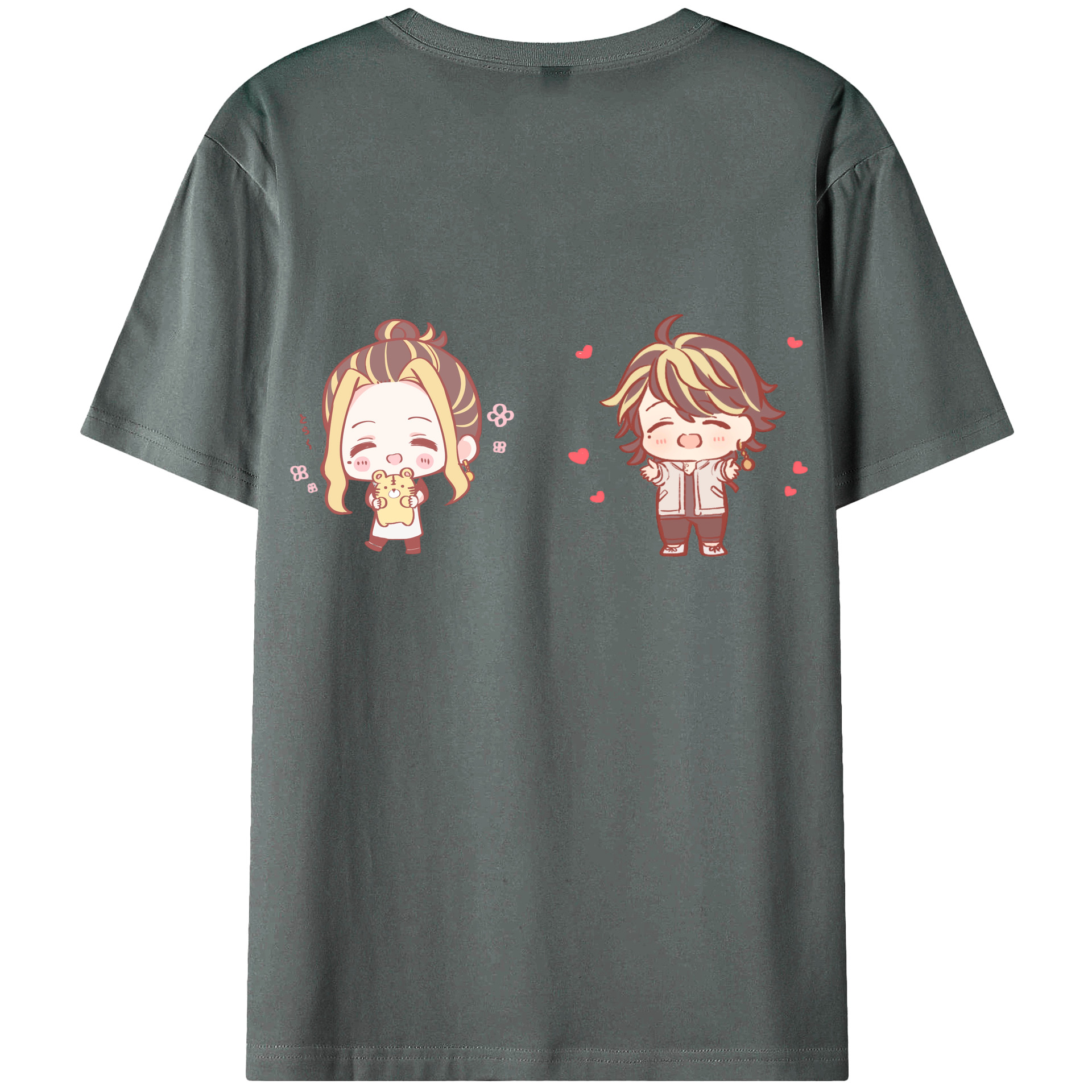 （画像用） 東京リベンジャーズ Tokyo Revengers 綿100％ メンズ半袖Tシャツ（バックプリント） 通気性
